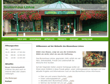 Tablet Screenshot of blumenhaus-potsdam.de